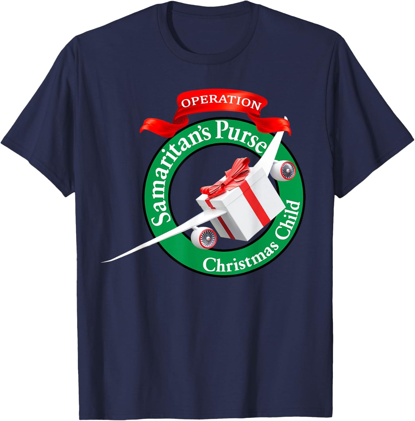 Samaritan's Purse Operation Christmas Child funny T-Shirt - T-Shirt | Navy