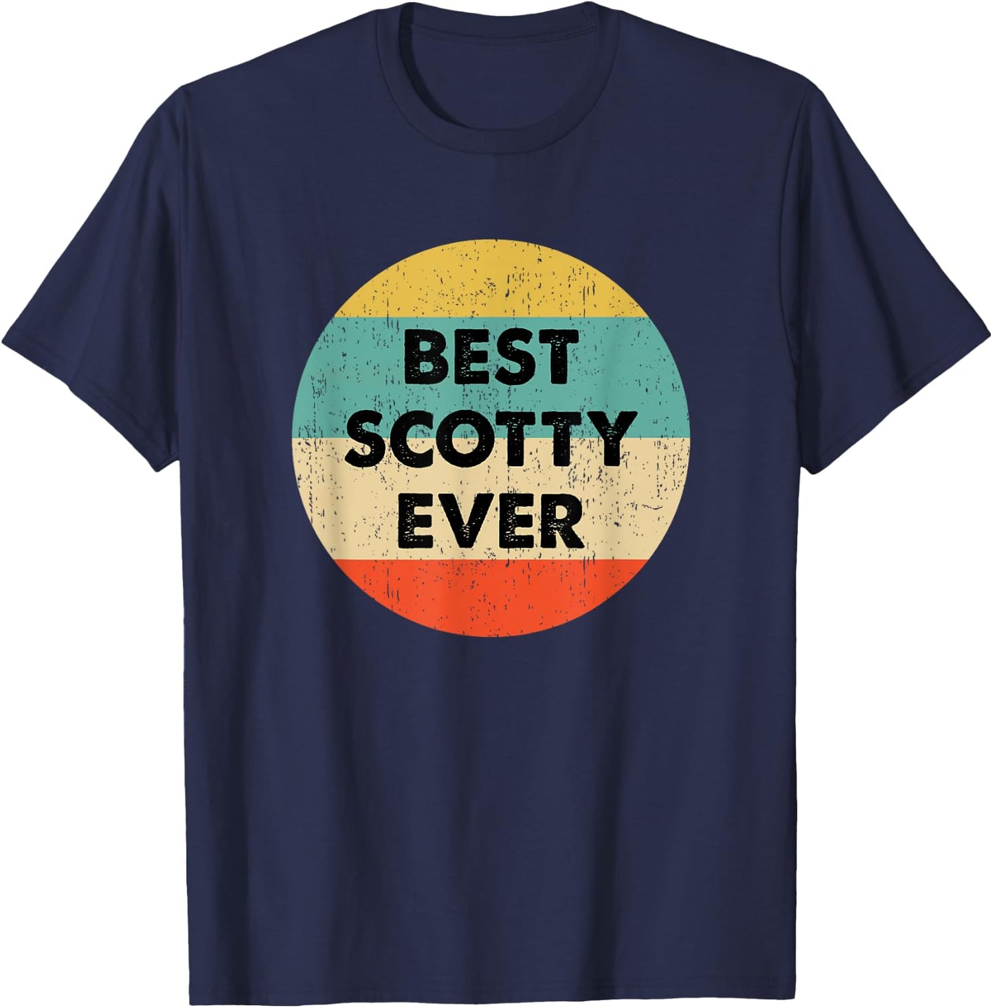 Scotty Name T-Shirt - T-Shirt | Navy