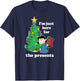 Peanuts - Lucy Just Here For Presents T-Shirt - T-Shirt | Navy