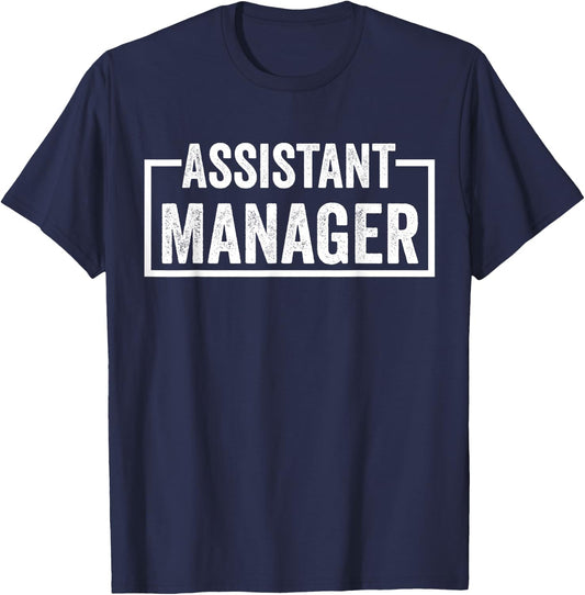Assistant Manager T-Shirt - T-Shirt | Navy