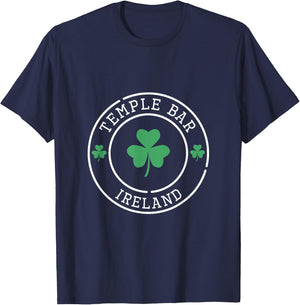 Temple Bar Dublin Ireland Souvenir T-Shirt - T-Shirt | Navy