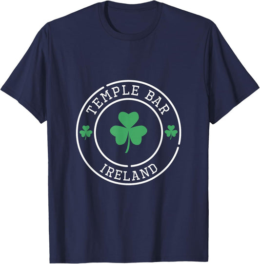 Temple Bar Dublin Ireland Souvenir T-Shirt - T-Shirt | Navy