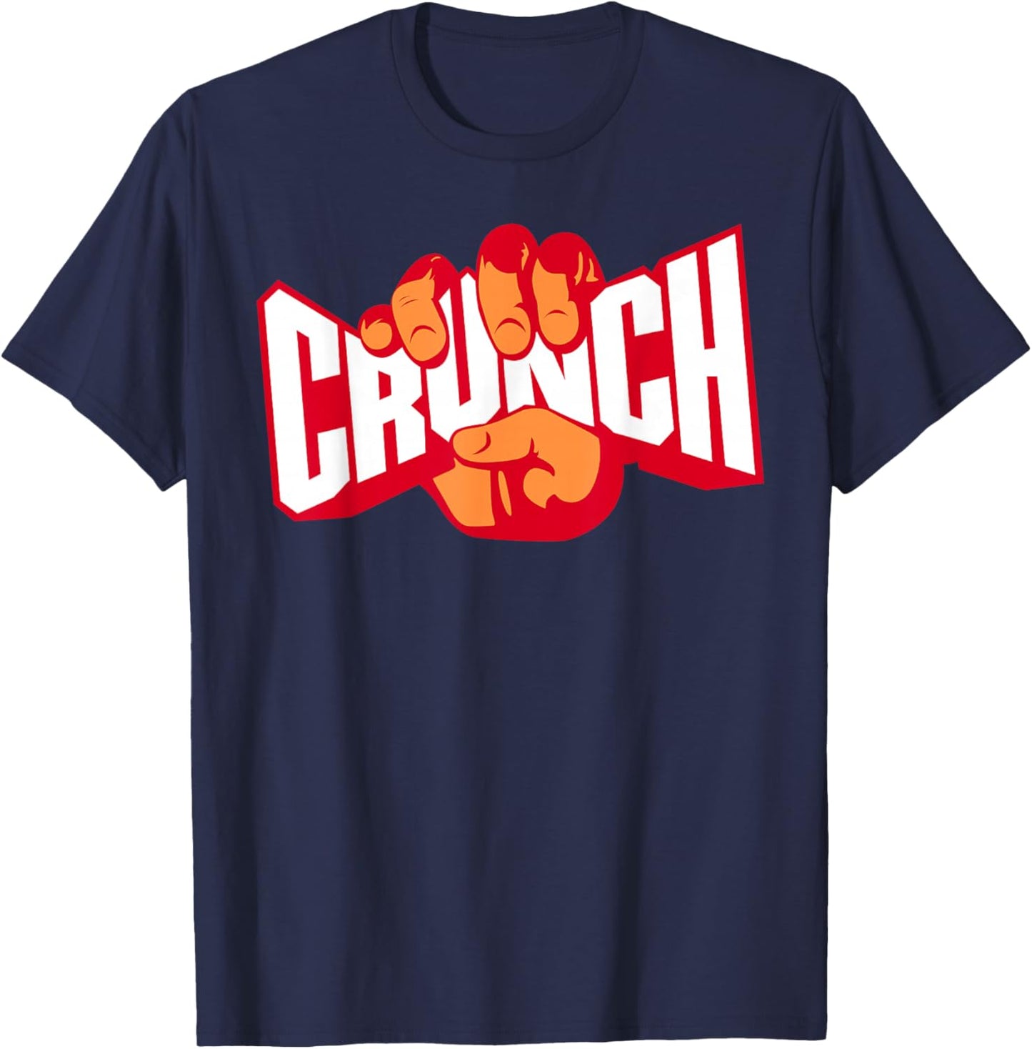 Crunch T-Shirt - T-Shirt | Navy
