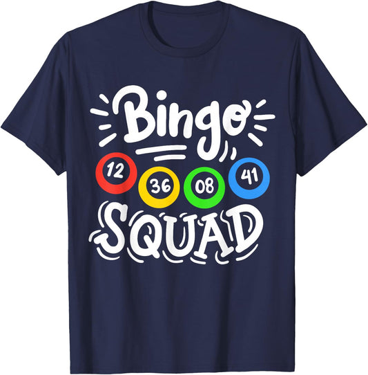 Bingo Squad T-Shirt - T-Shirt | Navy