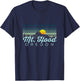 Mt. Hood Retro Clothes & Gear - Mt. Hood Souvenir T-Shirt - T-Shirt | Navy