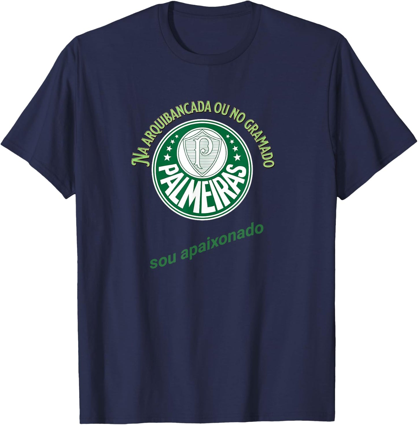 Camisa do Palmeiras Camisa de torcida verdao Blusa palmeiras T-Shirt - T-Shirt | Navy