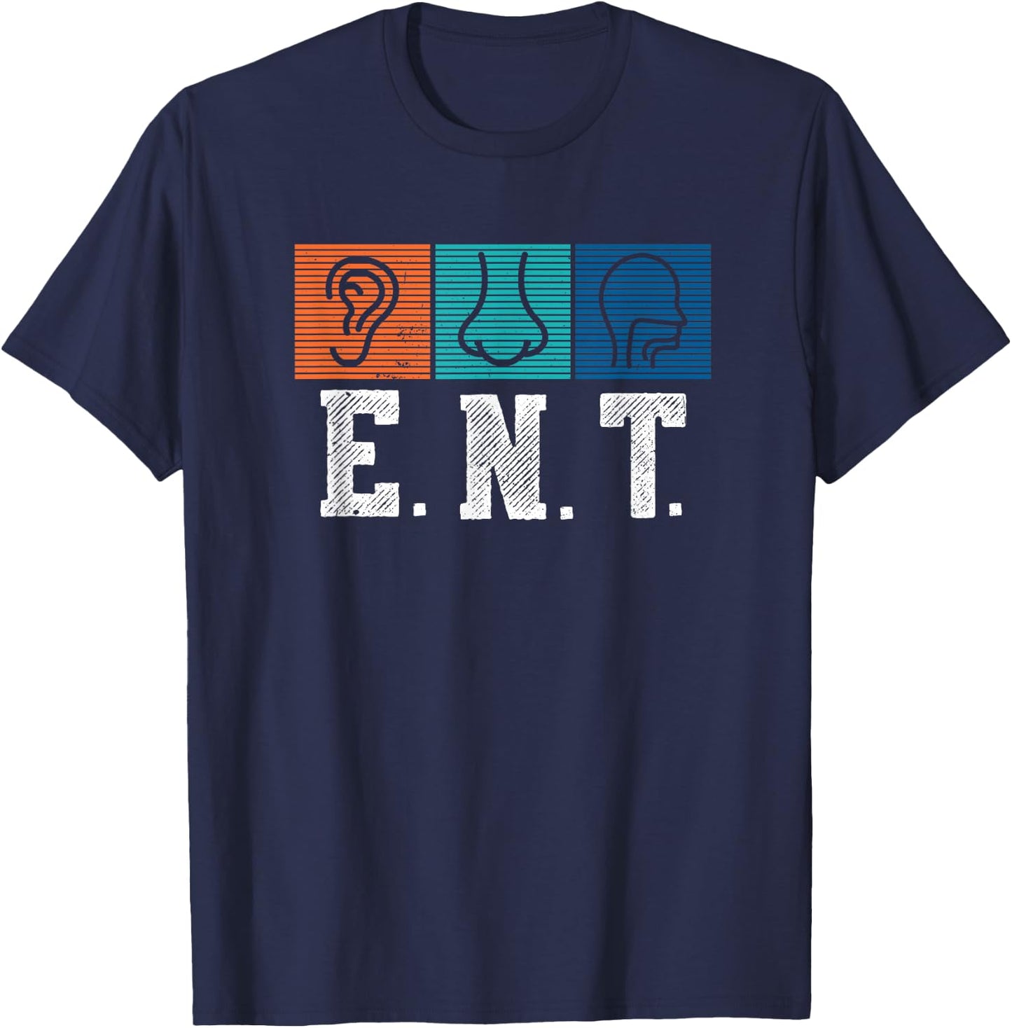 Otolaryngology ENT Specialist Otolaryngologist Doctor T-Shirt - T-Shirt | Navy