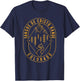 Sangre de Cristo Range Mountains Colorado Outdoors Minimal T-Shirt - T-Shirt | Navy