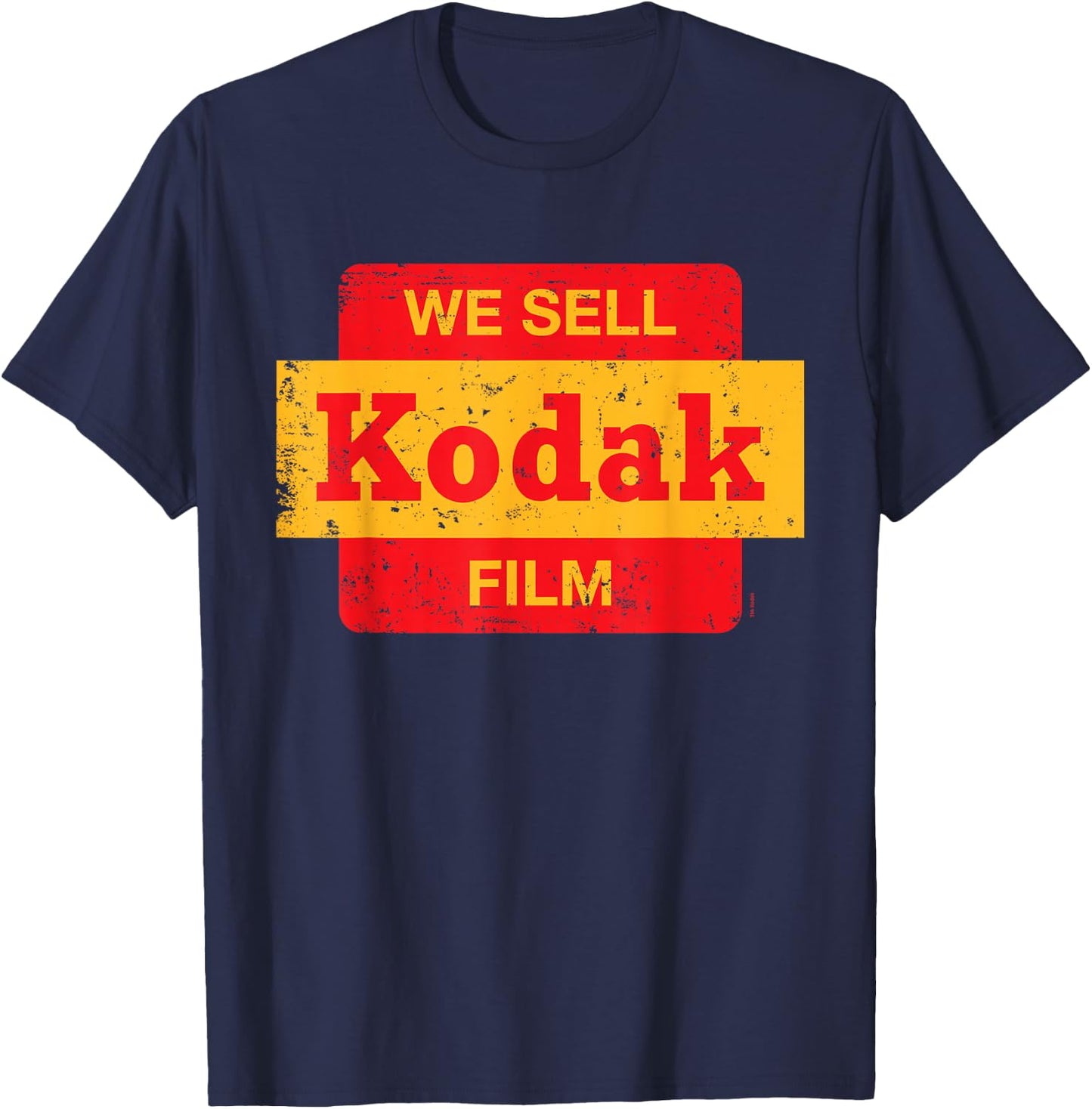 Vintage 'We Sell Kodak Film' T-Shirt - T-Shirt | Navy