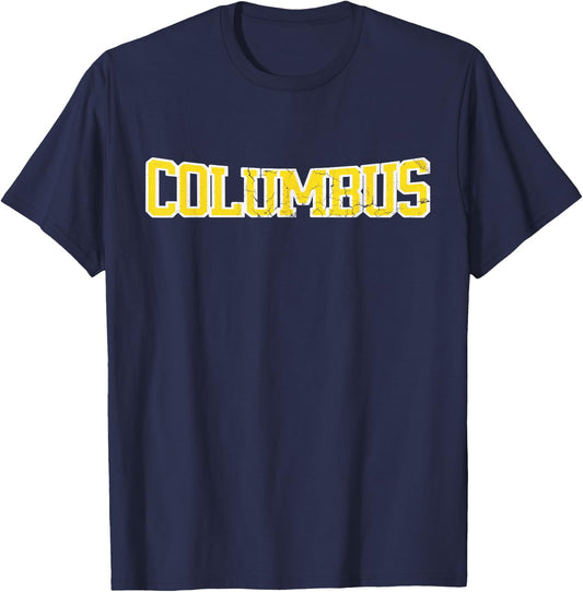 Columbus soccer city Ohio fan T-Shirt - T-Shirt | Navy