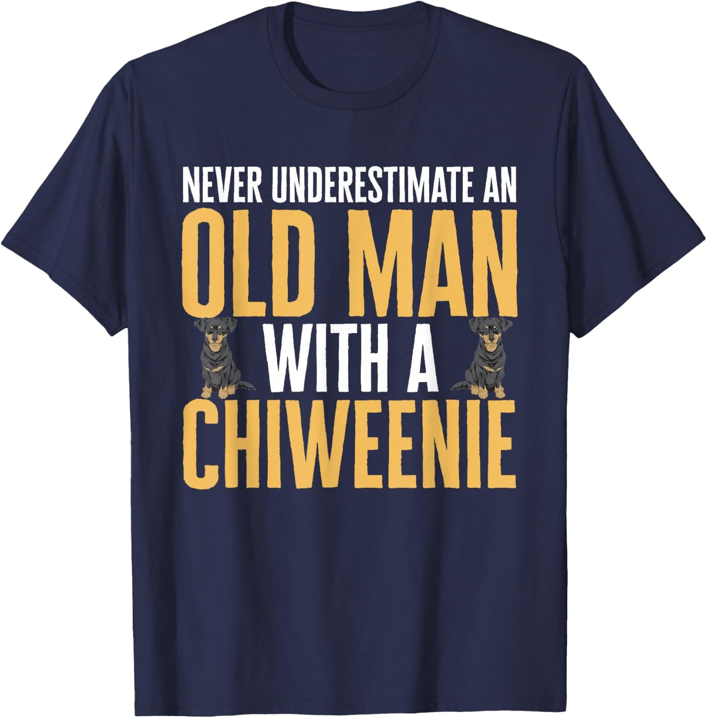 Chiweenie Dog Owner T-Shirt - T-Shirt | Navy