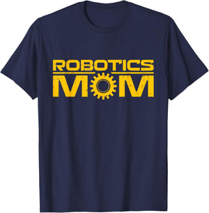 Robotics Mom T-Shirt - T-Shirt | Navy