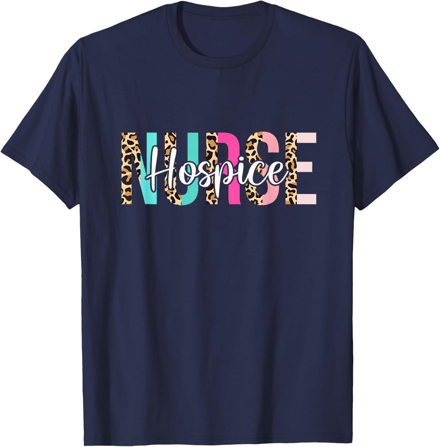 Hospice Nurse Registered Nurse RN Emergency Room Nurse T-Shirt - T-Shirt | Navy