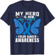 Colon Cancer Awareness Colorectal Cancer Month T-Shirt - T-Shirt | Navy