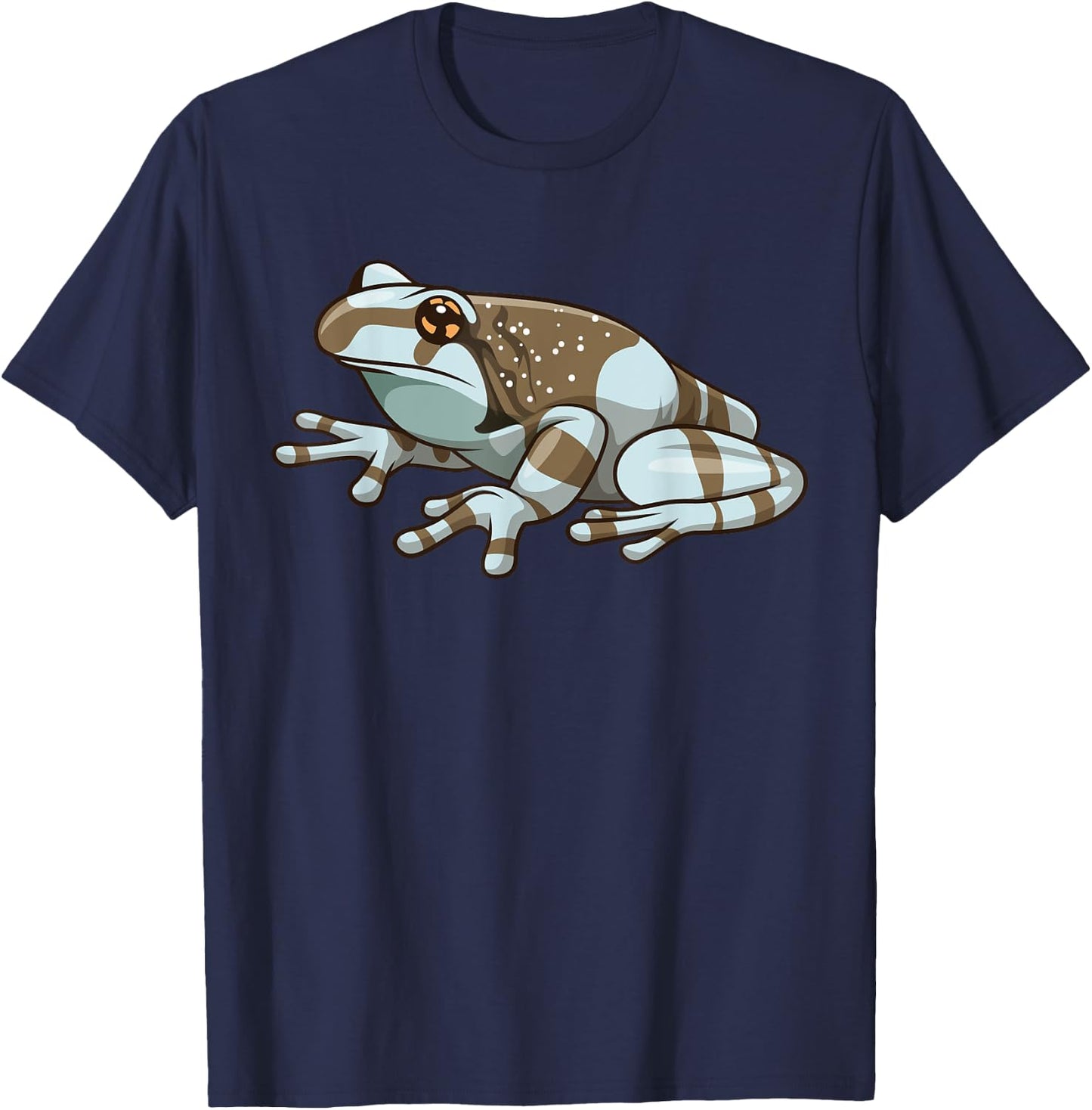 Amazon Milk Frog Funny Realistic Amazon Milk Frog T-Shirt - T-Shirt | Navy