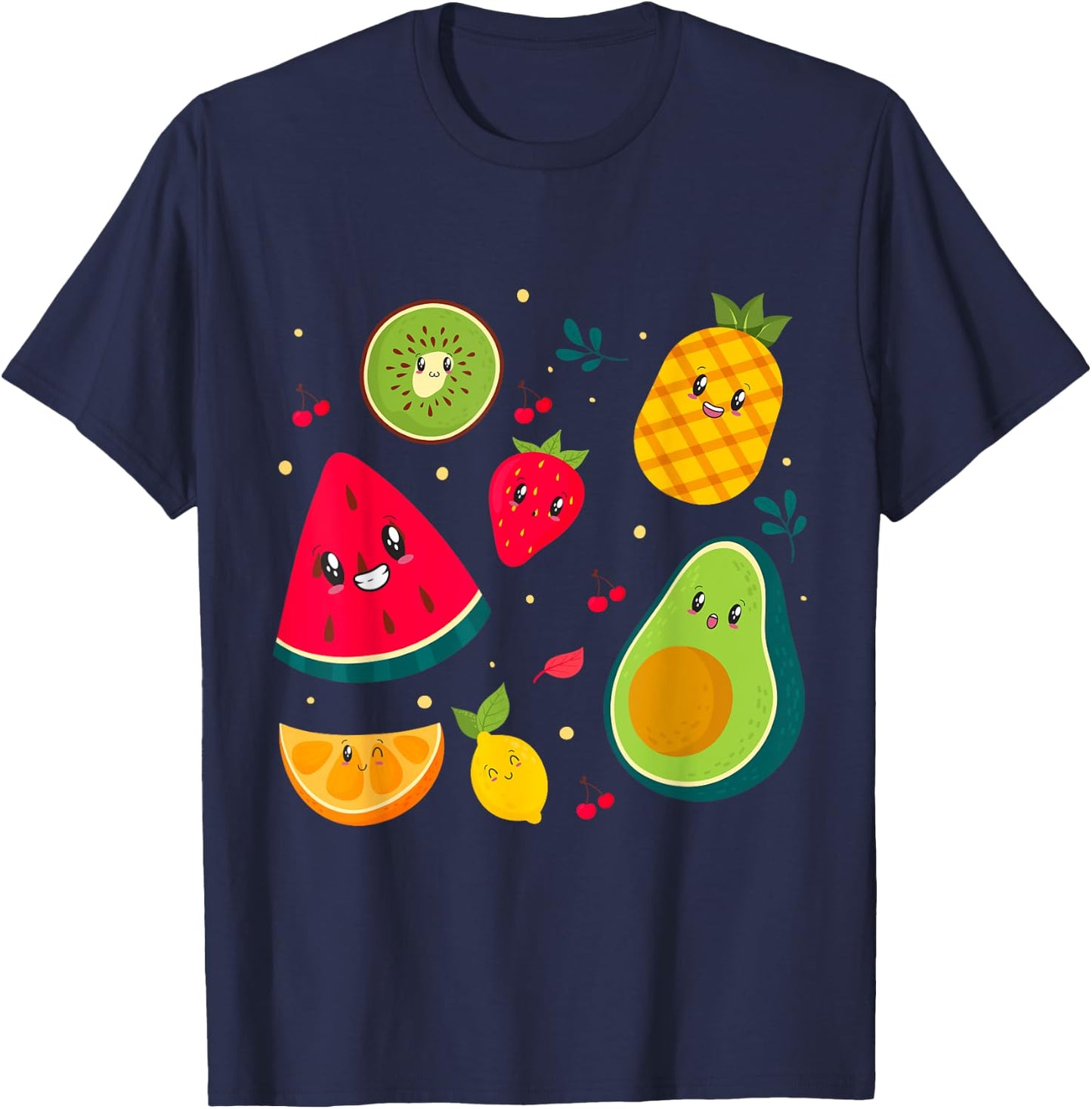 Fruit Costume Sweet Tea Fruit Salad Men Women Couples T-Shirt - T-Shirt | Navy