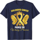Childhood Cancer Picked The Wrong Princess T-Shirt - T-Shirt | Navy