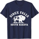 Sioux Falls South Dakota Bison Buffalo National Park Vintage T-Shirt - T-Shirt | Navy