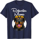 Funny Rottweiler Mom Art Grandma Rottie Mama Quote T-Shirt - T-Shirt | Navy