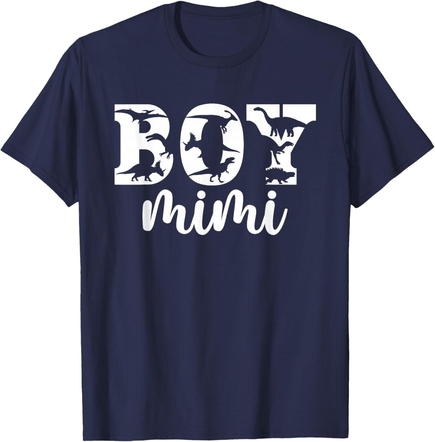 Boy Mimi Grandma Proud Mimi Of Boys Mimi T-Shirt - T-Shirt | Navy