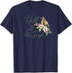 Introvert Hell is Other People Floral Antisocial Funny T-Shirt - T-Shirt | Navy