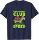 Slow Runners Club Turtle Tortoise Kawaii Running T-Shirt - T-Shirt | Navy