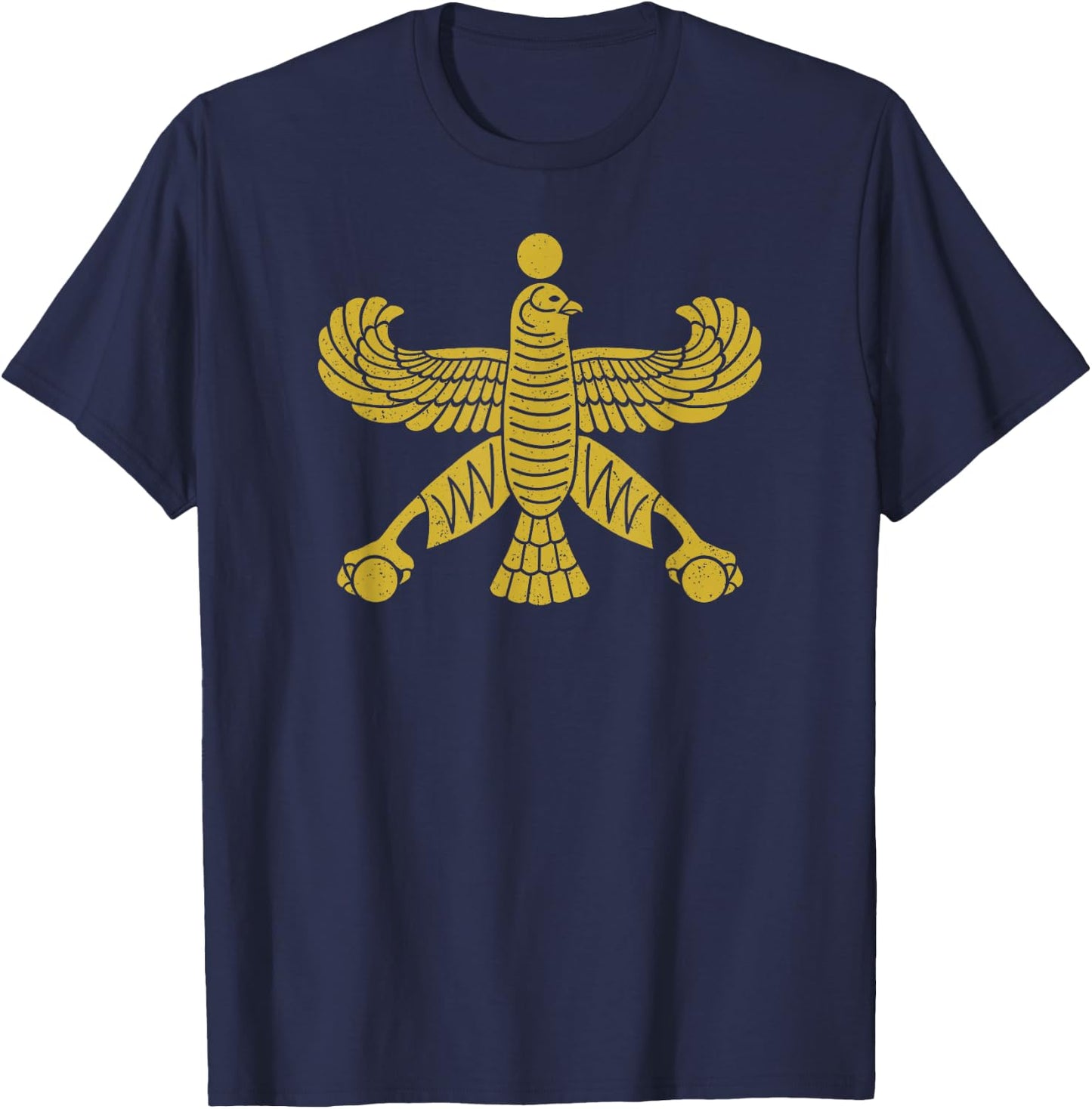 Achaemenid Falcon Symbol Persian Empire Cyrus the Great T-Shirt - T-Shirt | Navy