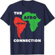 The Afro Latino Connection Afro-Latina Hispanic Pride T-Shirt - T-Shirt | Navy