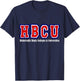 HBCU Alumni Apparel Historical Black college grad T-Shirt - T-Shirt | Navy