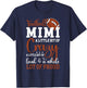 Football Mimi Proud Mimi Of A Football Player T-Shirt - T-Shirt | Navy