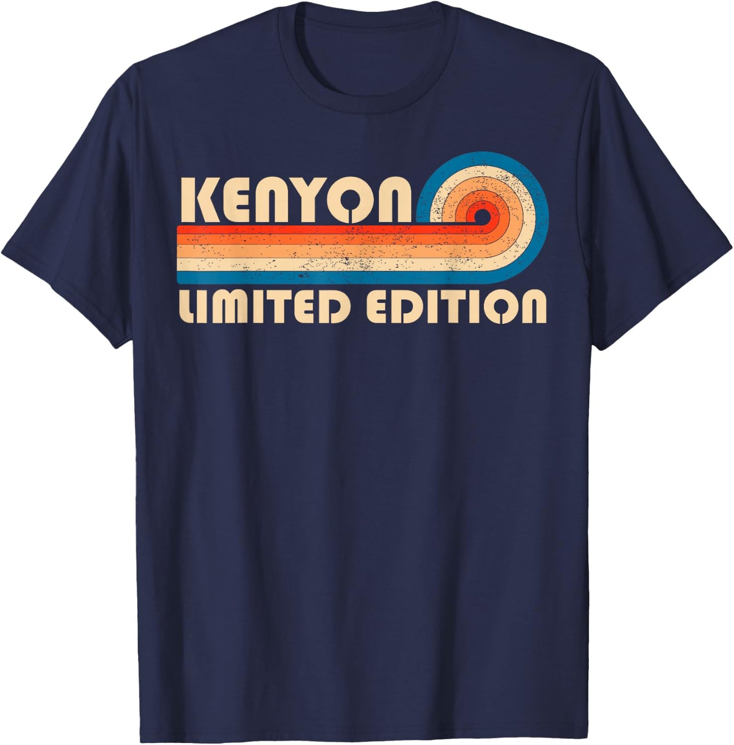 KENYON Surname Retro Vintage 80s 90s Birthday Reunion T-Shirt - T-Shirt | Navy
