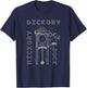 Nursery Rhymes for babys for Hickory Dickory Dock T-Shirt - T-Shirt | Navy