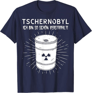 Tschernobyl Chernobyl Radioactive 1986 T-Shirt - T-Shirt | Navy