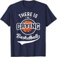 There Is No Crying In Basketball T-Shirt - T-Shirt | Navy