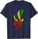 Ace of Clubs [Neapolitan Cards] Italian Playing Cards T-Shirt - T-Shirt | Navy