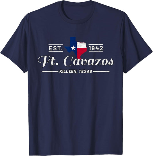 Fort Cavazos Killeen Texas Great Place Home Of Armored Corps T-Shirt - T-Shirt | Navy