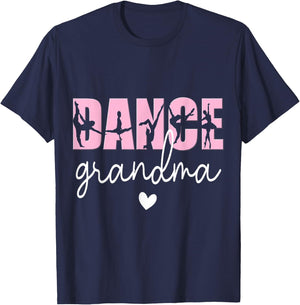 Dance Grandma of A Dancer Grandmother, Happy Mother's Day T-Shirt - T-Shirt | Navy
