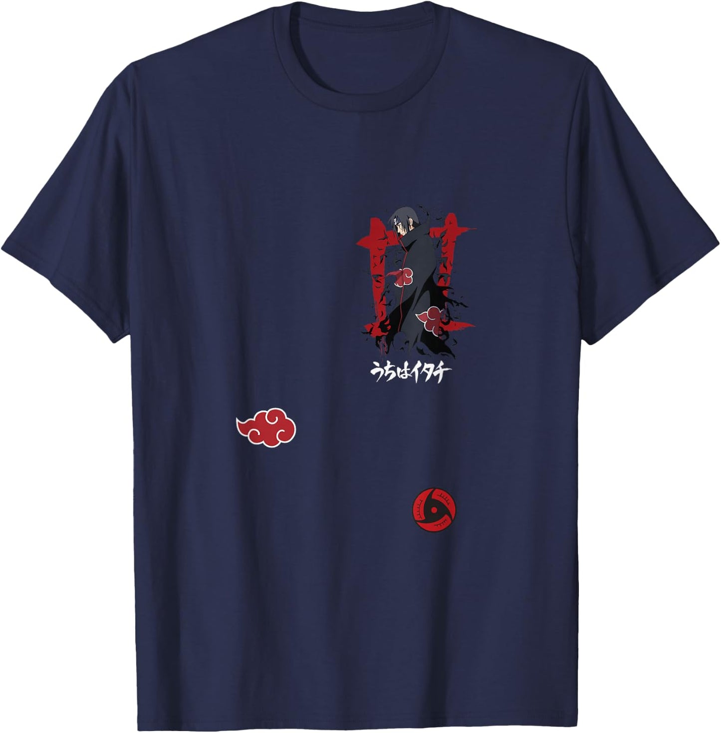 Naruto Shippuden Character T-Shirt - T-Shirt | Navy