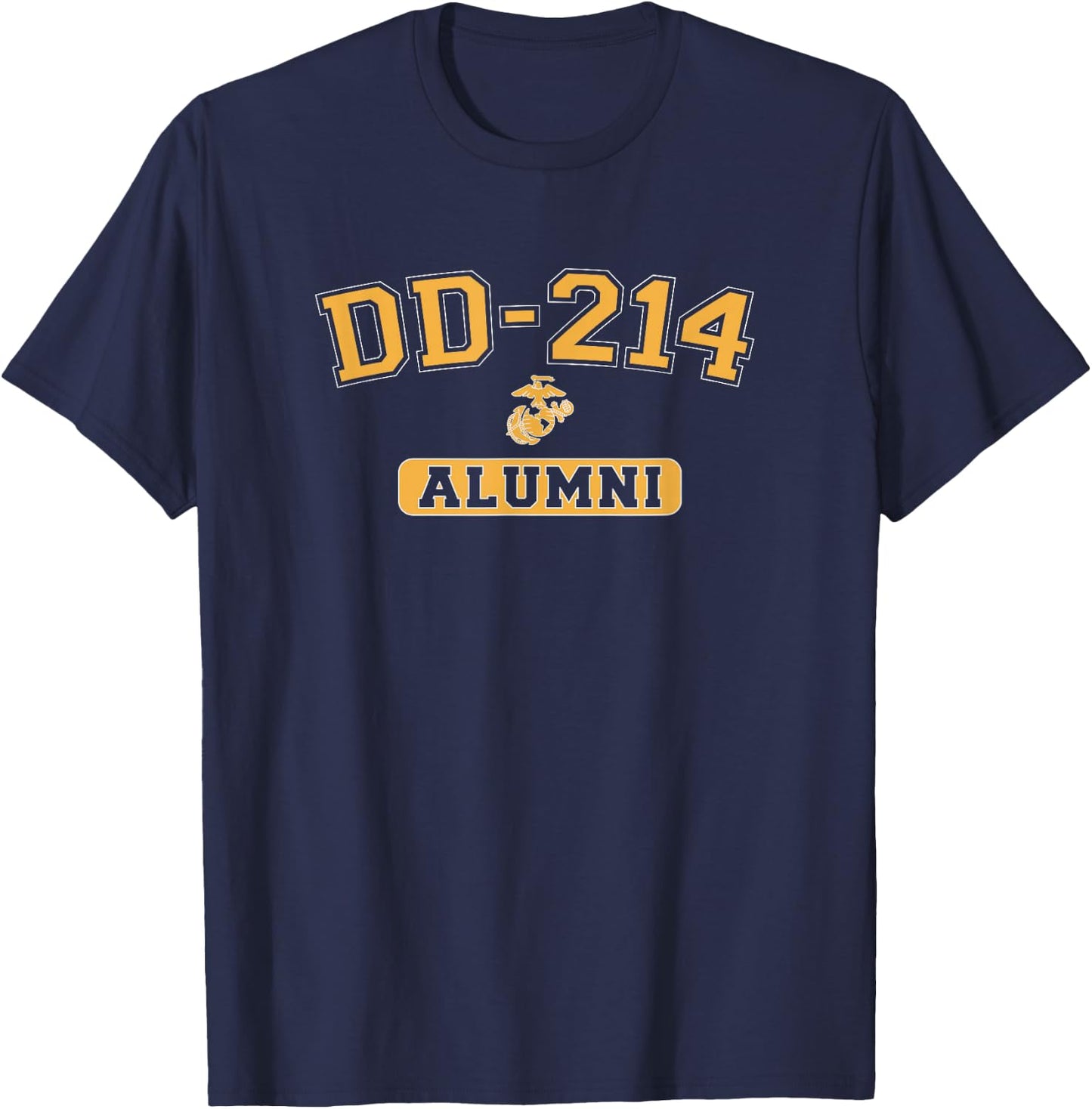 DD-214 Alumni | Colors of The Corps T-Shirt - T-Shirt | Navy