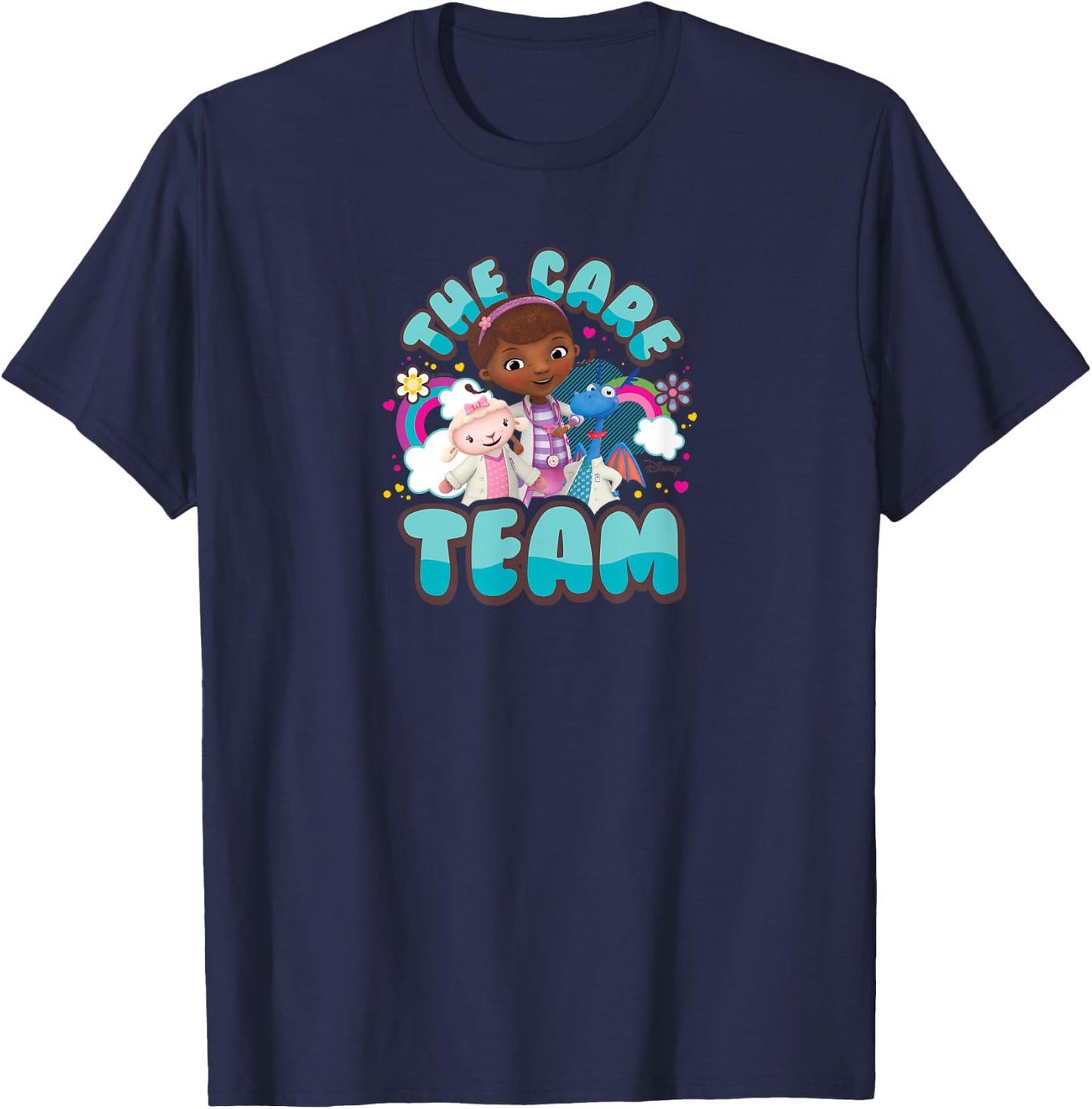 Disney Doc Mc Stuffins - The Care Team T-Shirt - T-Shirt | Navy