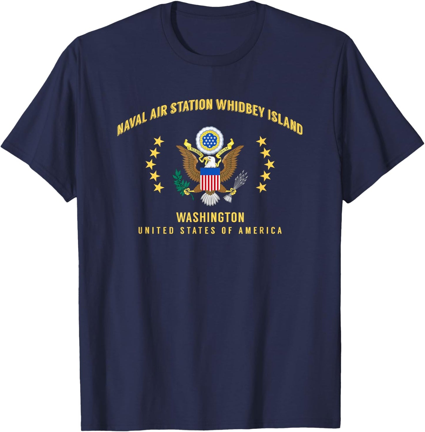 Naval Air Station Whidbey Island T-Shirt - T-Shirt | Navy