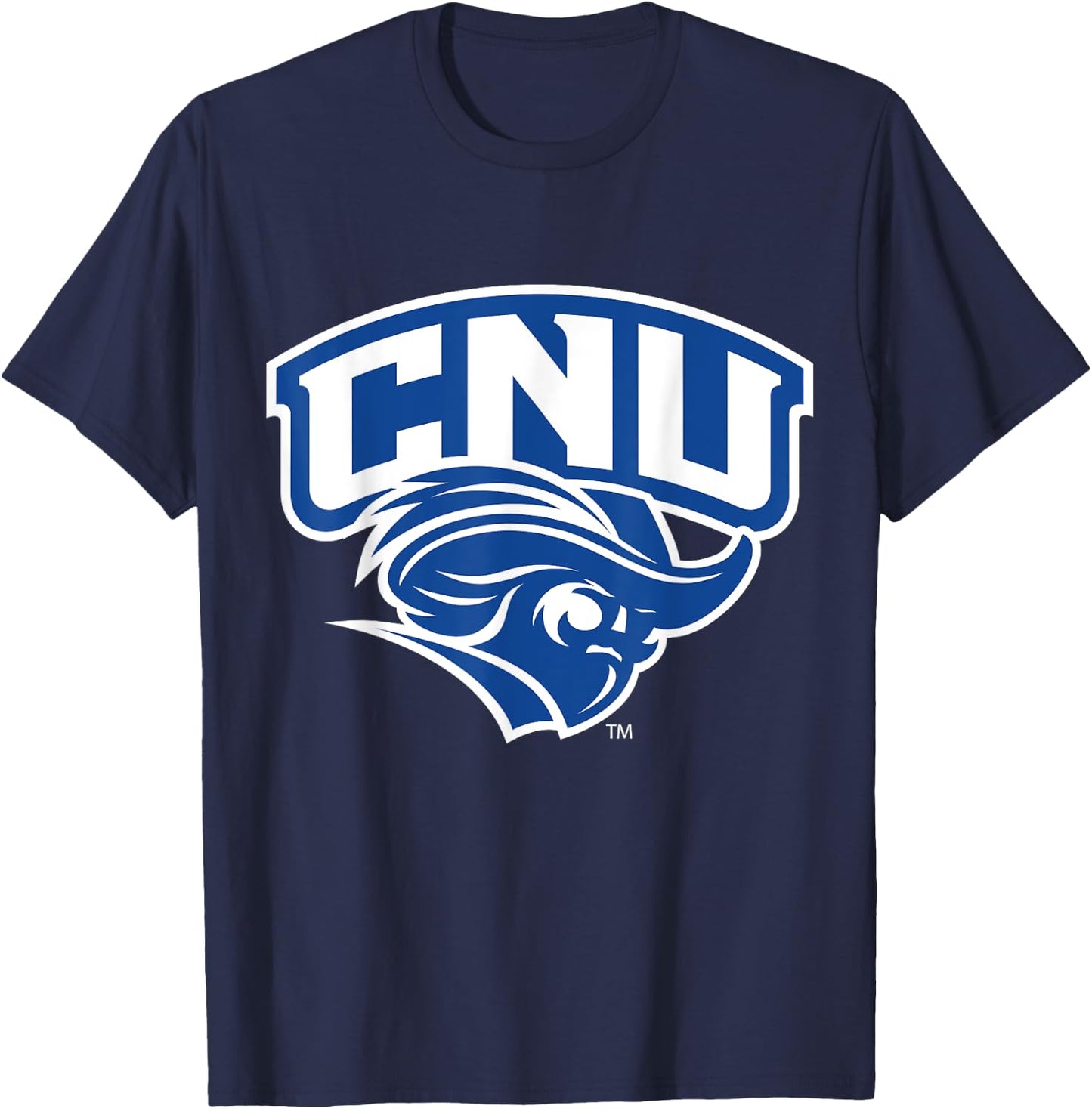 Christopher Newport Captains | Official NCAA | TDYCNU1 T-Shirt - T-Shirt | Navy