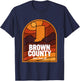Brown County State Park Indiana T-Shirt - T-Shirt | Navy
