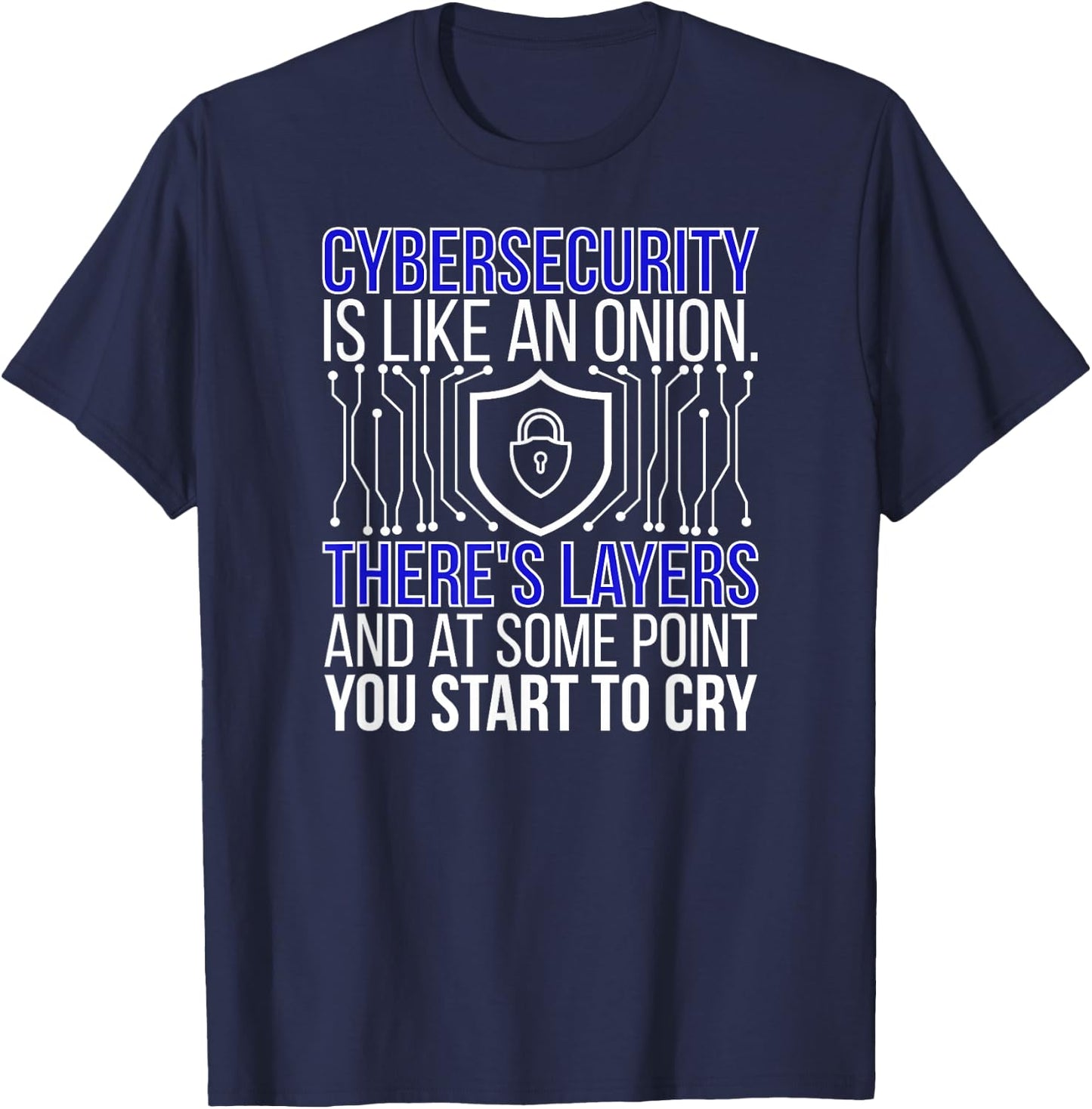 Funny Cybersecurity Professional Cybersecurity Specialist T-Shirt - T-Shirt | Navy