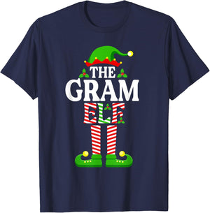 I'm The Gram Elf Funny Christmas Family Matching T-Shirt - T-Shirt | Navy