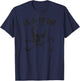 DAD TO THE BONE Funny Father Joke Vintage Skull Cross Bones T-Shirt - T-Shirt | Navy