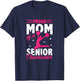 Proud Mom Of A Senior Cheerleader Gymnast Cheerdance Sport T-Shirt - T-Shirt | Navy