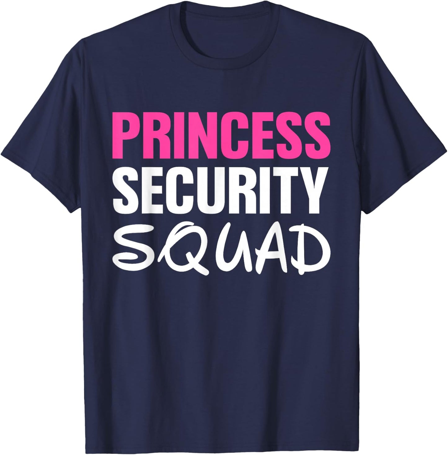 Halloween Princess Security Squad T-Shirt - T-Shirt | Navy
