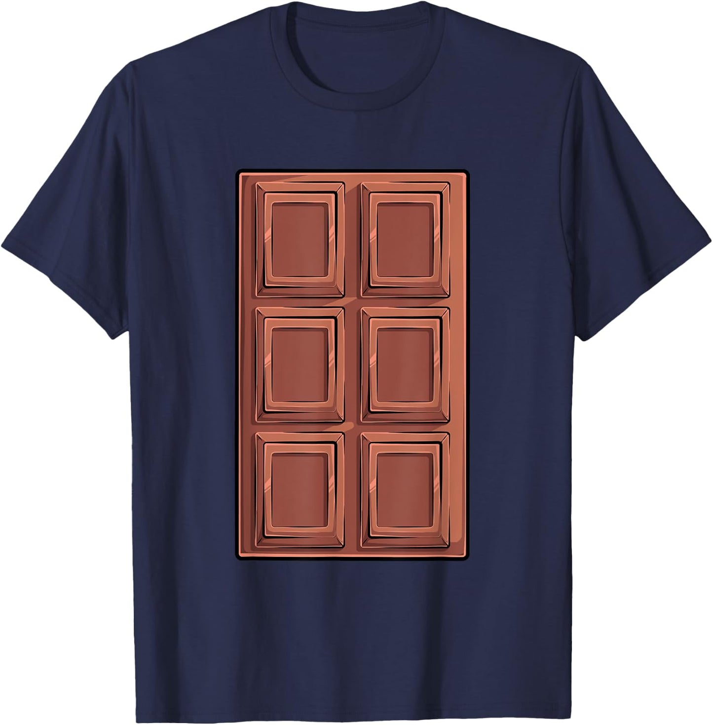 Chocolate Bar S'mores Costume Group Camping T-Shirt - T-Shirt | Navy
