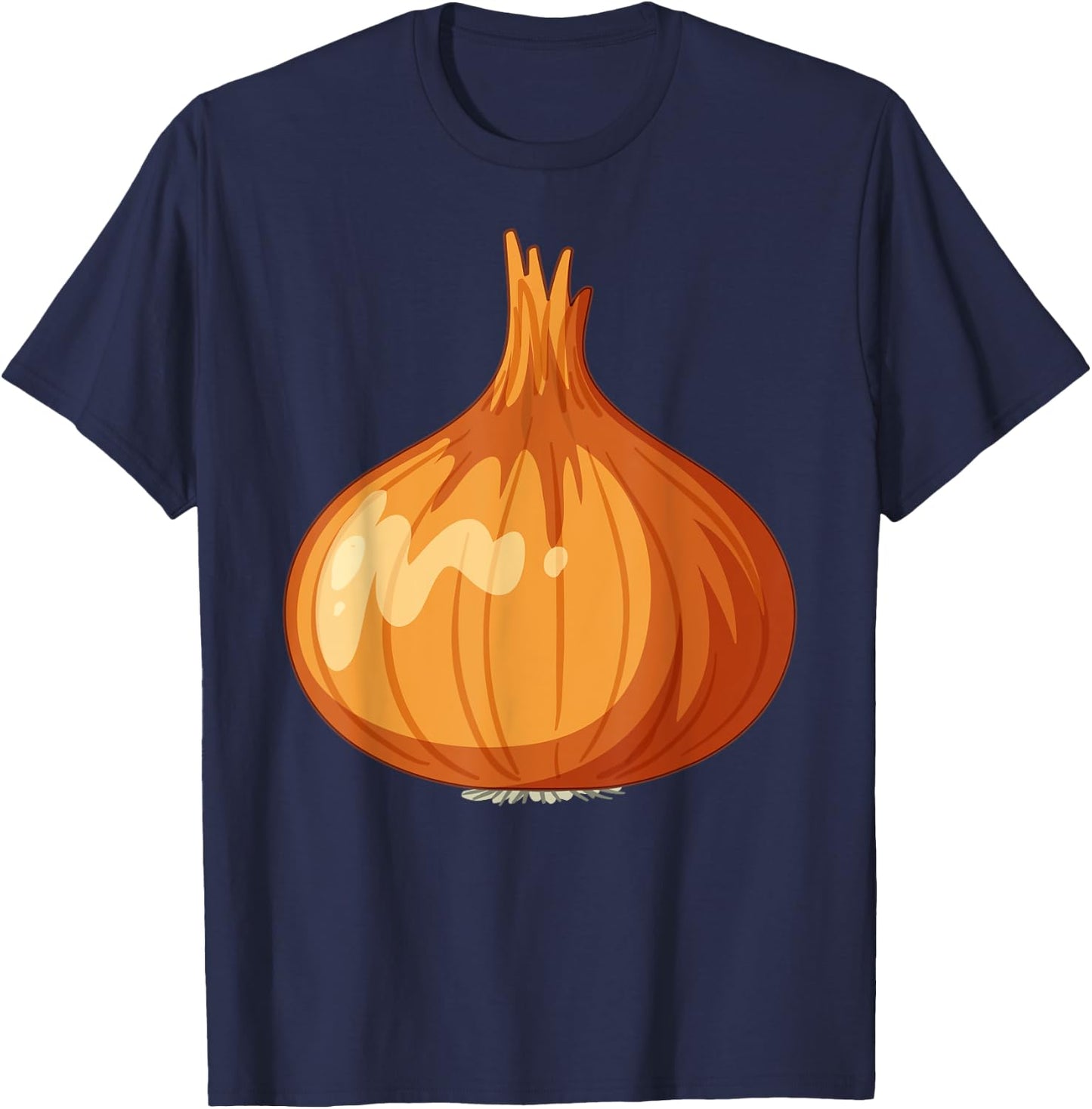 Funny Halloween Onion Cheap Last Minute Kawaii Costume T-Shirt - T-Shirt | Navy